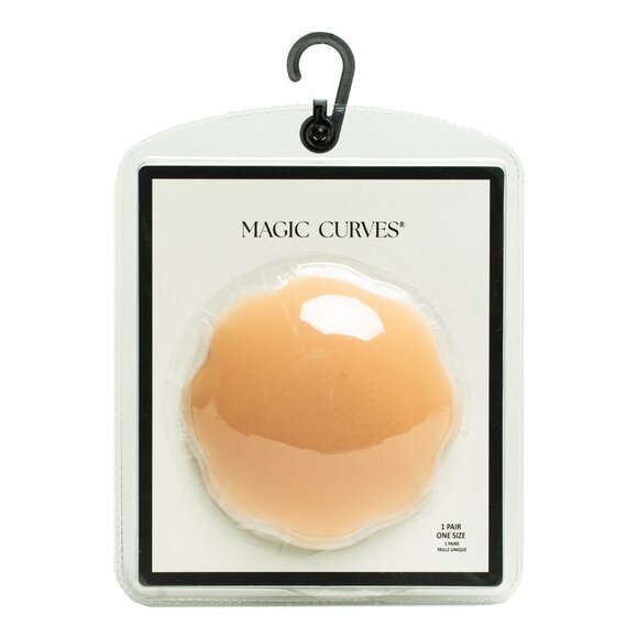 MAGIC CURVES 4" ADHESIVE SILICONE PASTIES - Picture 2 of 4